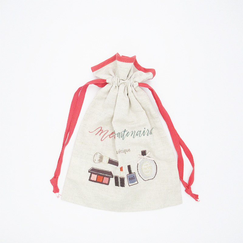 Afternoon Tea Drawstring Bag Medium Size - Front