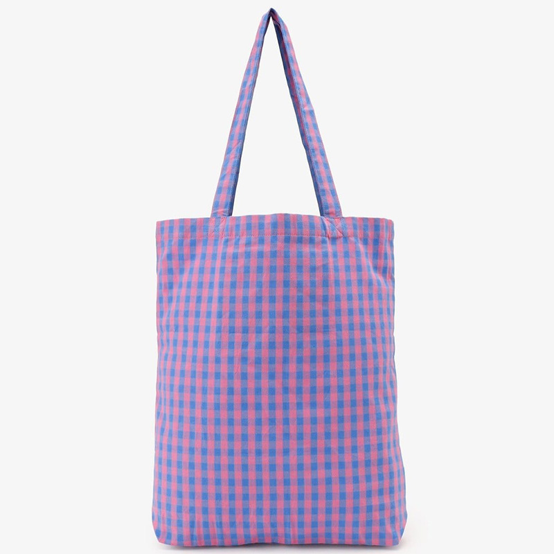 Afternoon Tea Pink Gingham Tote Back