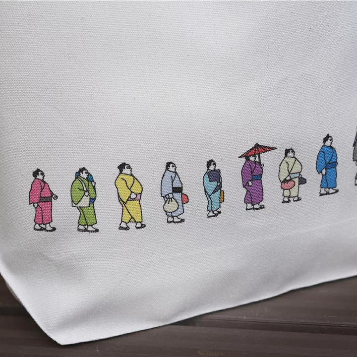 hanakagoya Tote Sumo Arena Entrance Close-up