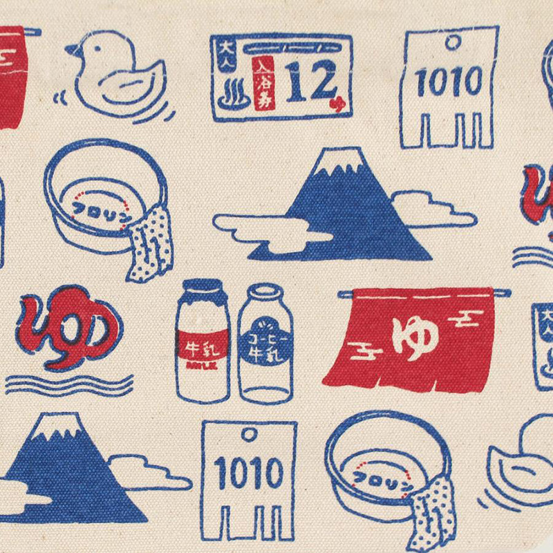 Sento Bathhouse Inspired Tote Large Close-up