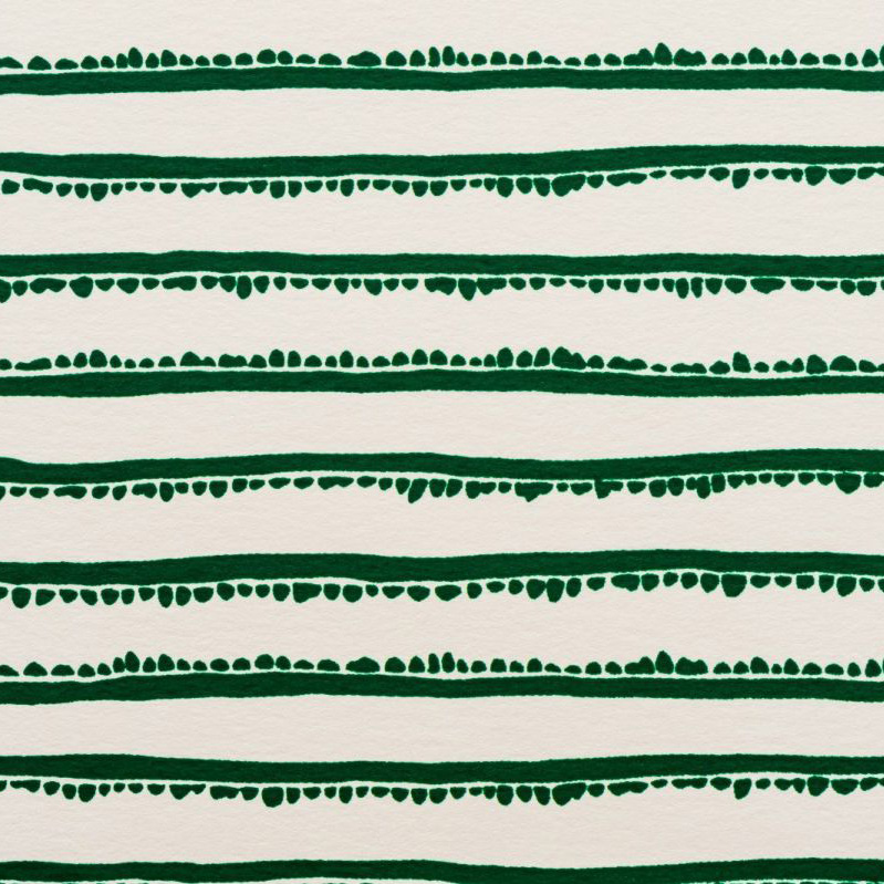 Okinawa Shimanone Washi Postcard Bitter Melon Pattern