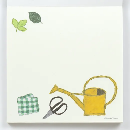 Yusuke Yonezu Memo Pad Botanical Pattern 2